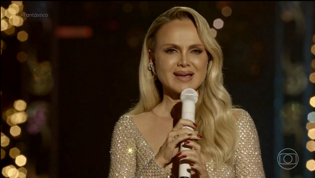 Eliana fez sua estreia como apresentadora do The Masked Singer Brasil na tarde deste domingo, 22, na TV Globo