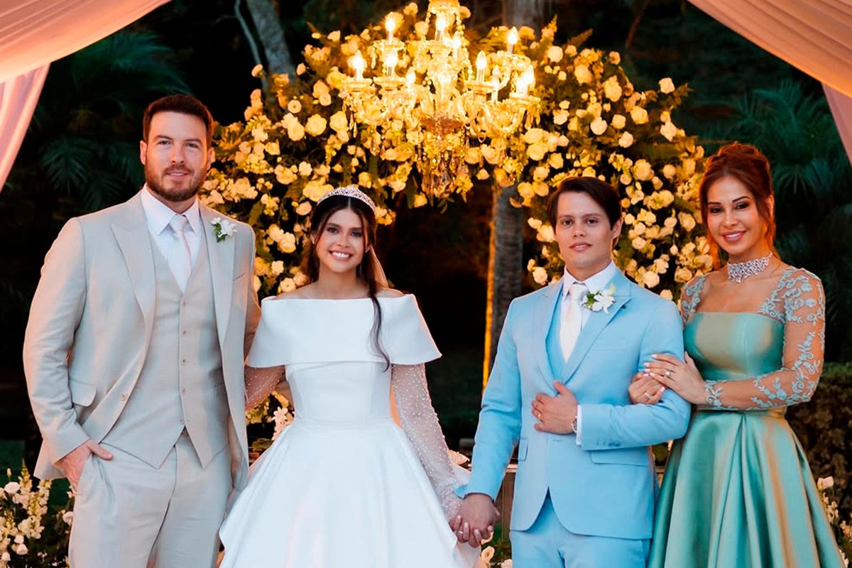 Casamento do filho de Maíra Cardi 