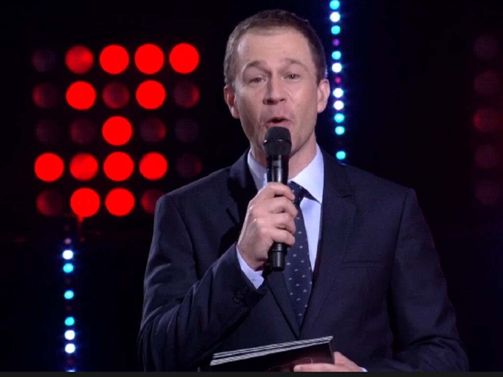 Tiago Leifert no The Voice Brasil