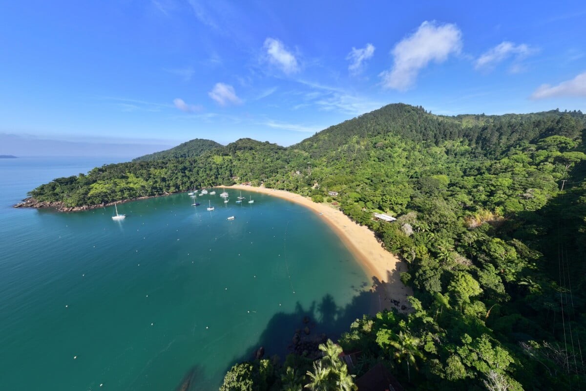 Ubatuba fica no litoral de São Paulo 