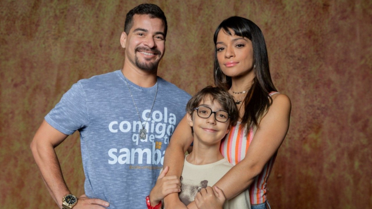Thiago Martins, Ingrid Gaigher e Rafael Fuchs interpretam Vasco, Lucimar e Jorginho, respectivamente, em 'Vale Tudo'