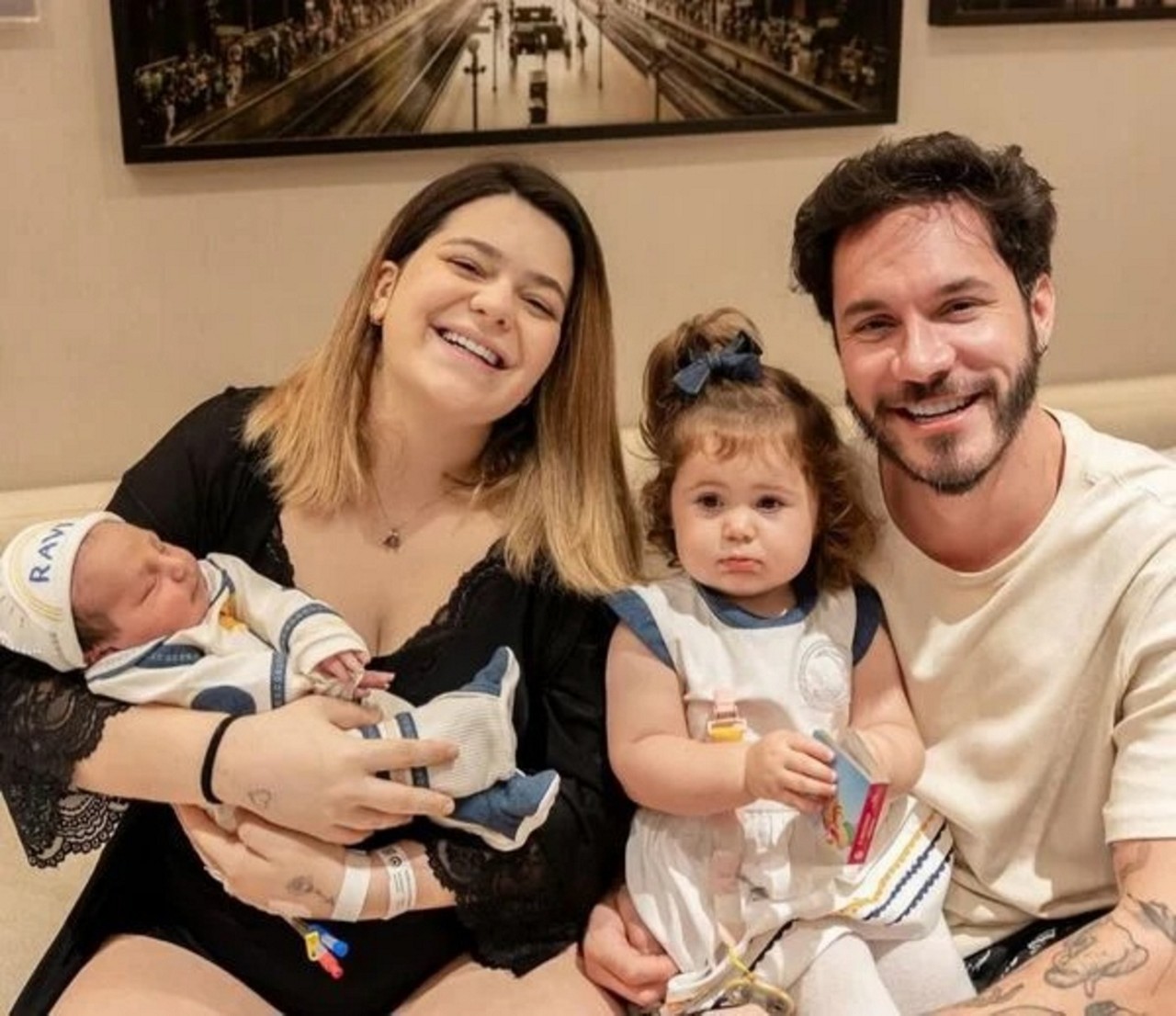 Viih Tube, Eliezer e os dois filhos