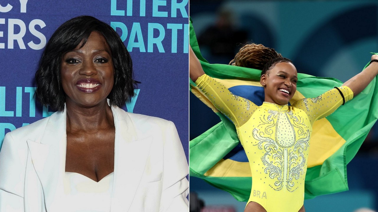 Viola Davis e Rebeca Andrade