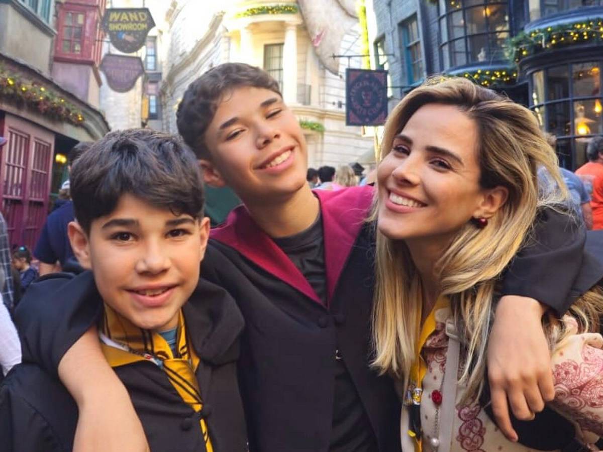 Wanessa Camargo e filhos