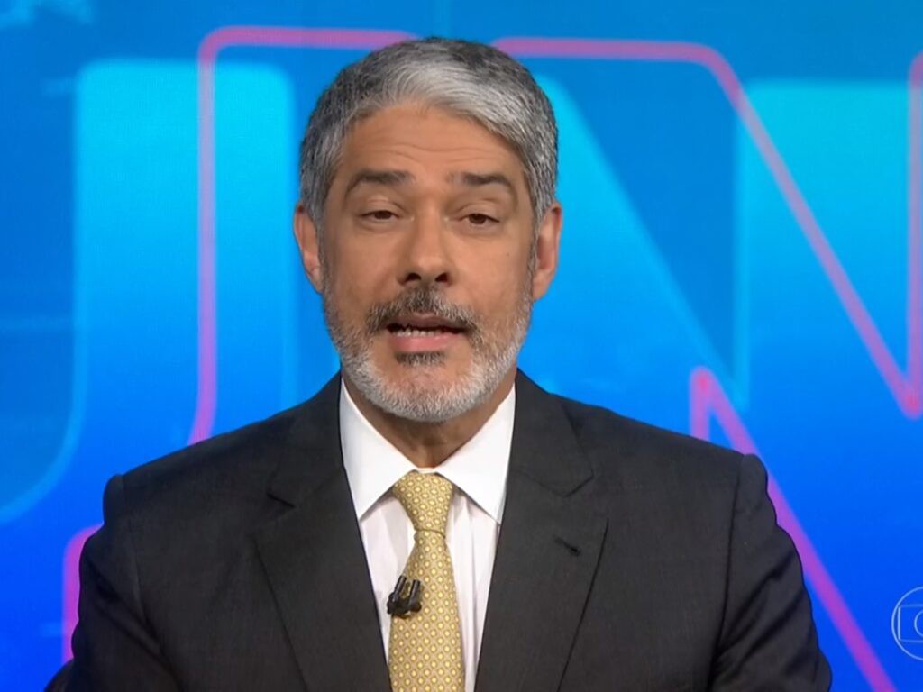 William Bonner no Jornal Nacional