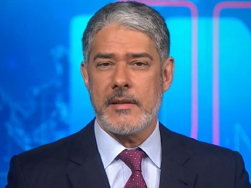 William Bonner no Jornal Nacional (Reprodução/Globo)