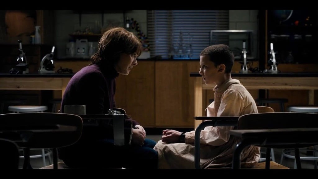 Winona Ryder e Millie Bobby Brown em Stranger Things
