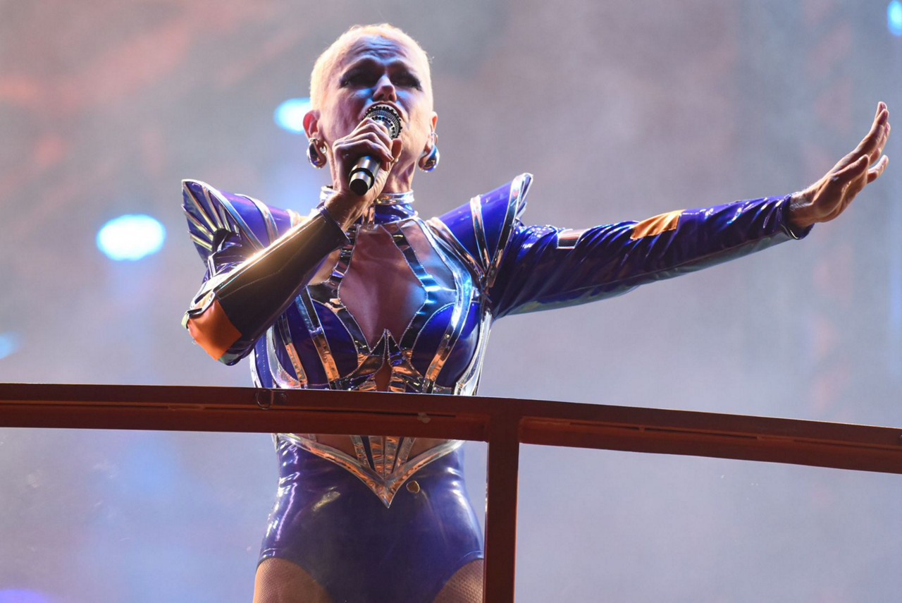 Xuxa se apresentou no Rock in Rio por volta das 2h