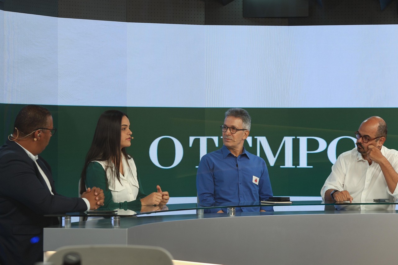 Romeu Zema e Mateus Simões participam do Café com Política