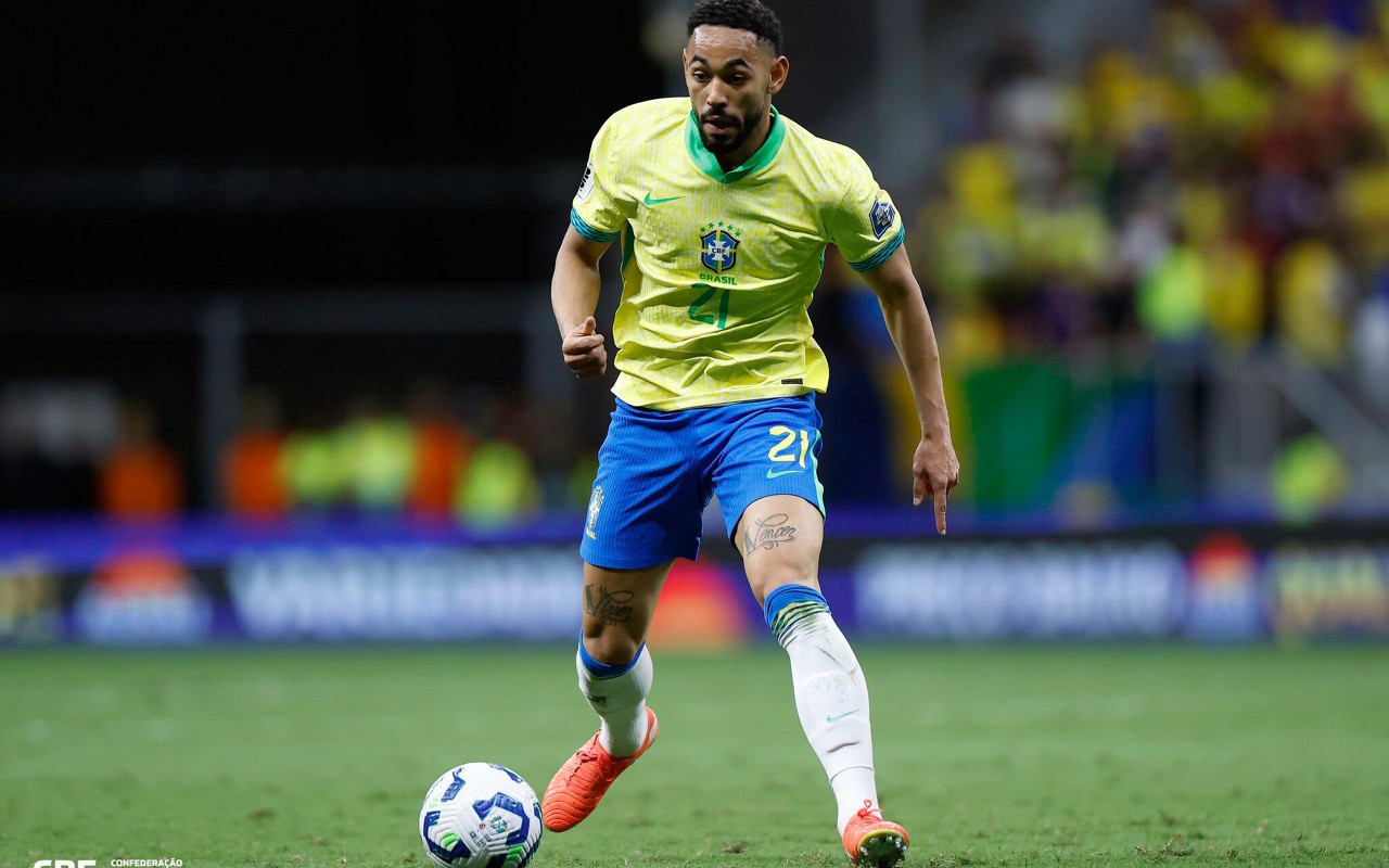 Seleção tem Matheus Cunha entre as novidades na escalação (Foto: Rafael Ribeiro/CBF)