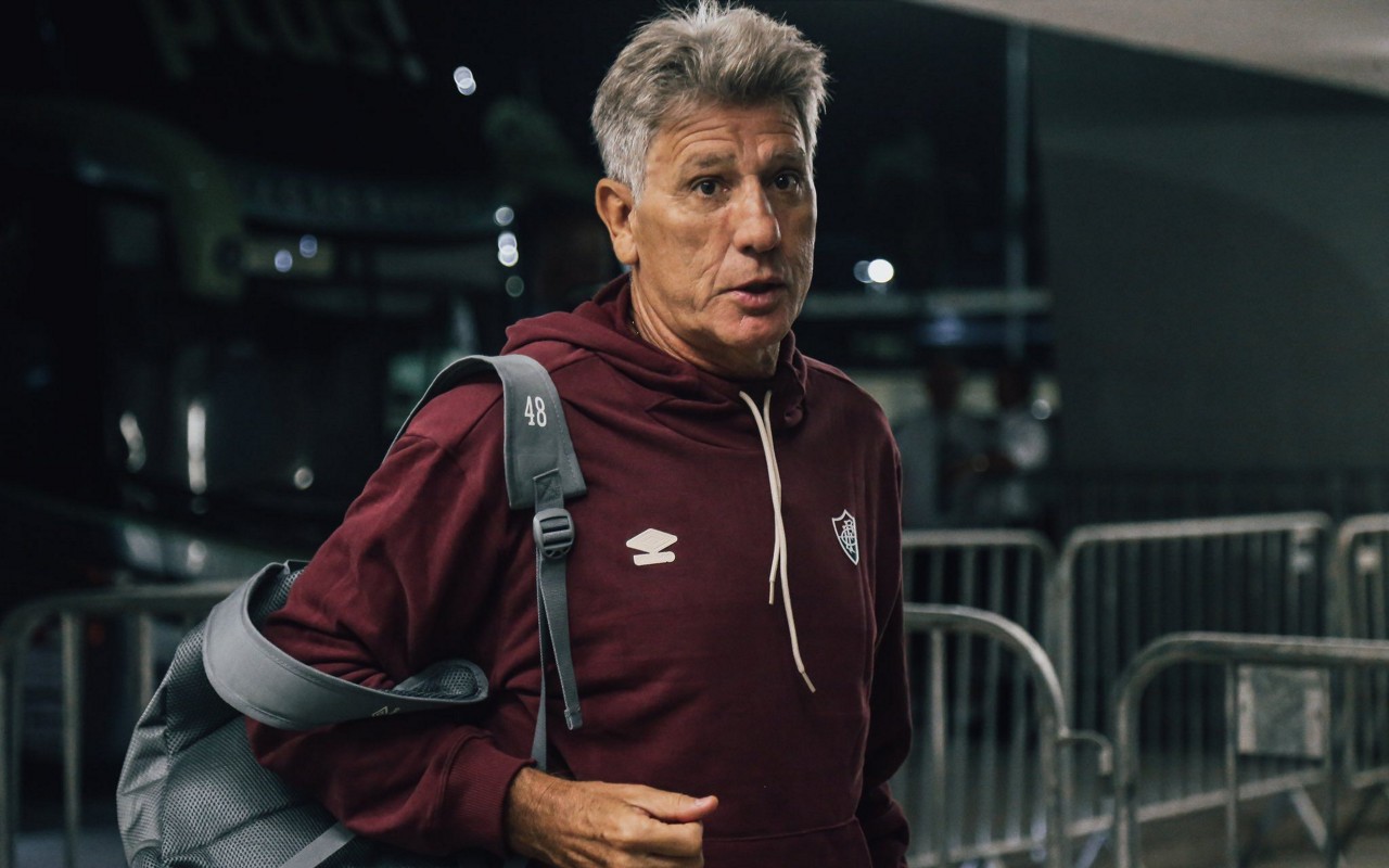 Técnico do Fluminense, Renato Gaúcho chega ao Maracanã para partida contra o San José (Foto: Lucas Merçon / FFC)