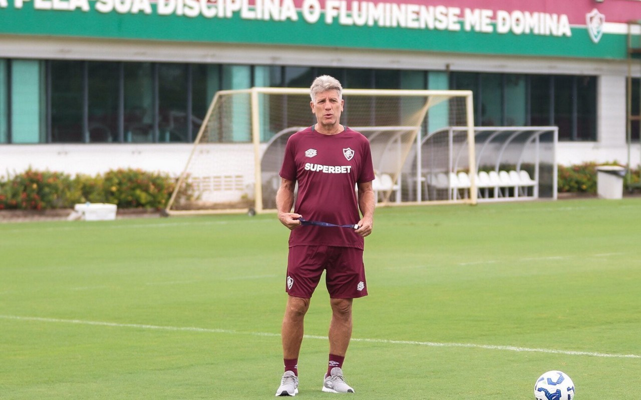Renato Gaúcho, treinador do Fluminense (Foto: Marcelo Gonçalves/FFC)