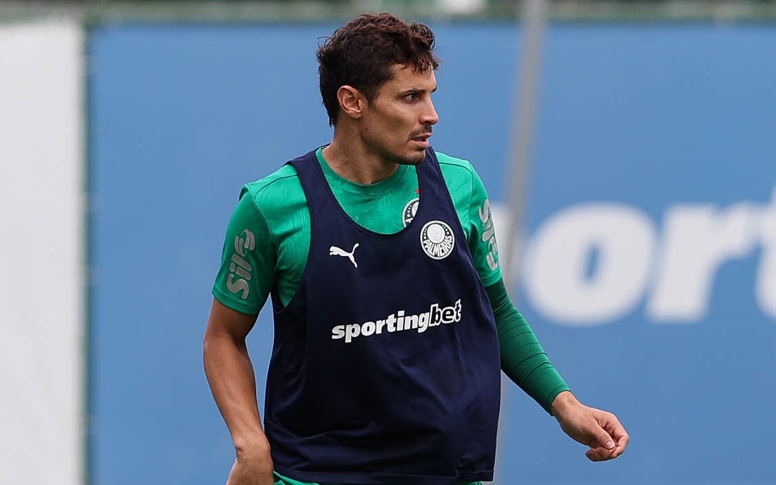 Raphael Veiga, meio-campista do Palmeiras (Foto: Cesar Greco/Palmeiras/by Canon)