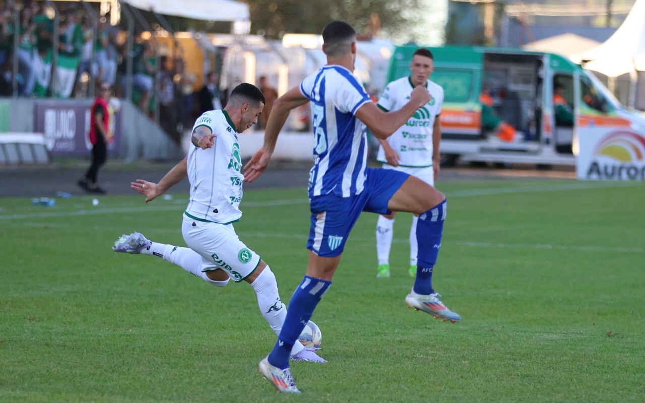 Avaí e Chapecoense empataram por 2 a 2 no jogo de ida da final do Catarinense de 2025. (Foto: Divulgação/ Avaí)