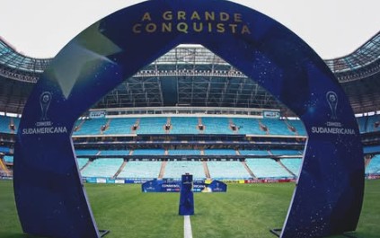 Arena do Grêmio antes do jogo contra o Atlético Grau (Instagram do Grêmio)
