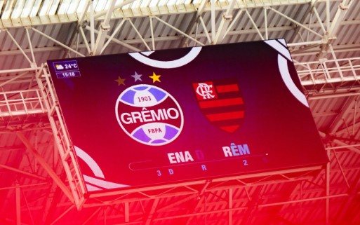 Grêmio e Flamengo se enfrentam na Arena do Grêmio (Foto: Divulgação/Flamengo)