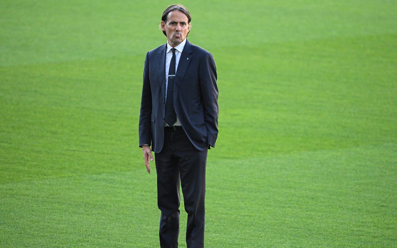 Simone Inzaghi busca superar o Barcelona e levar a Inter à segunda final de Champions em três temporadas (Foto: Josep Lago / AFP)