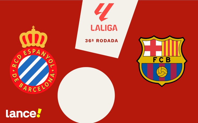 Espanyol x Barcelona por La Liga (Foto: Arte/Lance!)