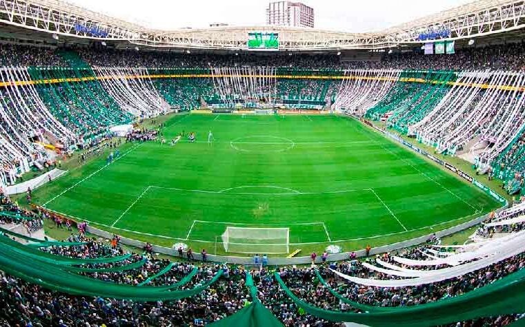 O Palmeiras utiliza grama sintética no Allianz Parque (Divulgação / Palmeiras)
