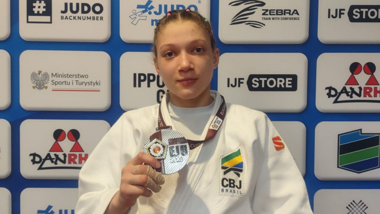 Clarice Ribeiro é judoca das categorias de base do Minas