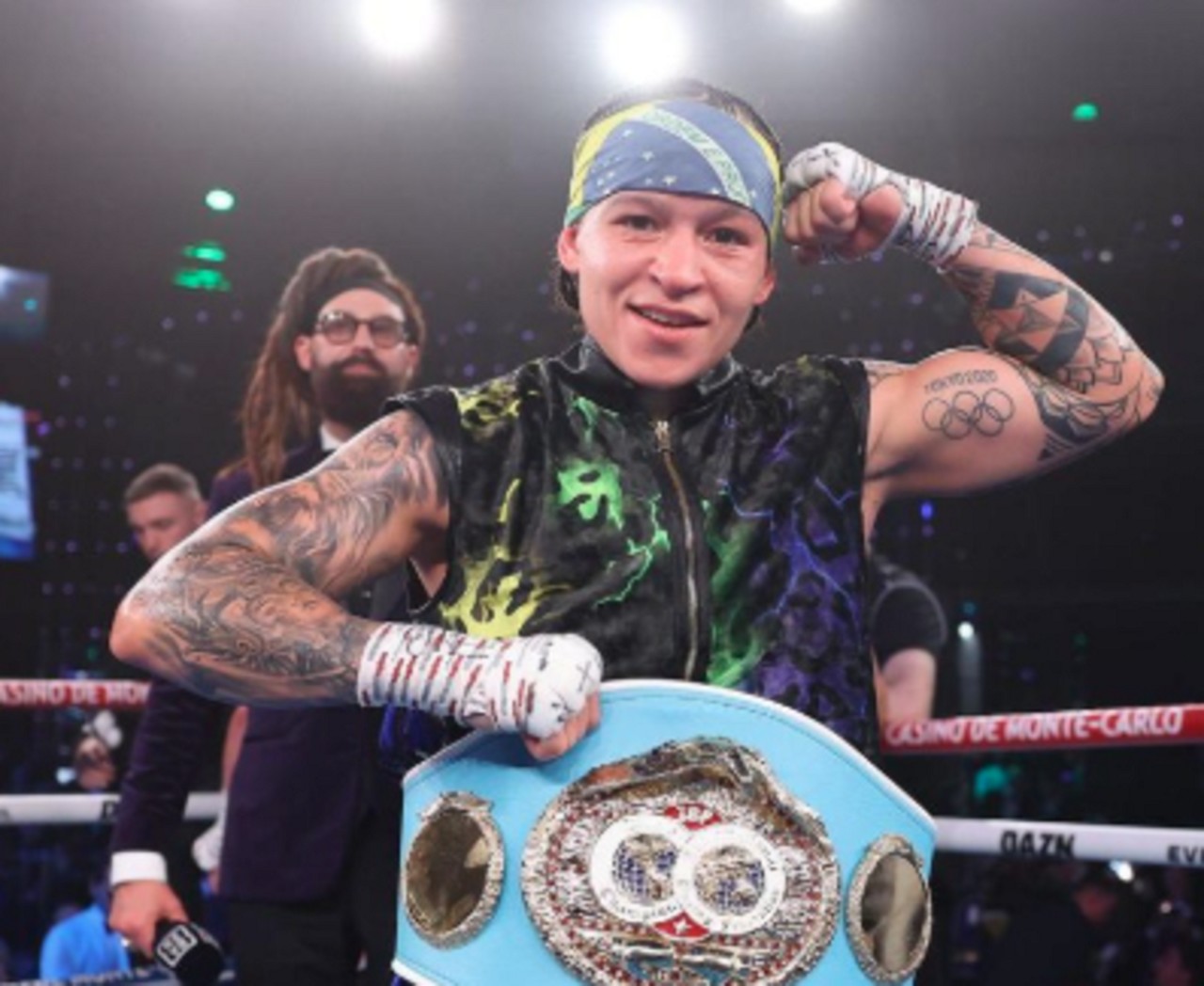 A boxeadora baiana Bia Ferreira conquista mais um título