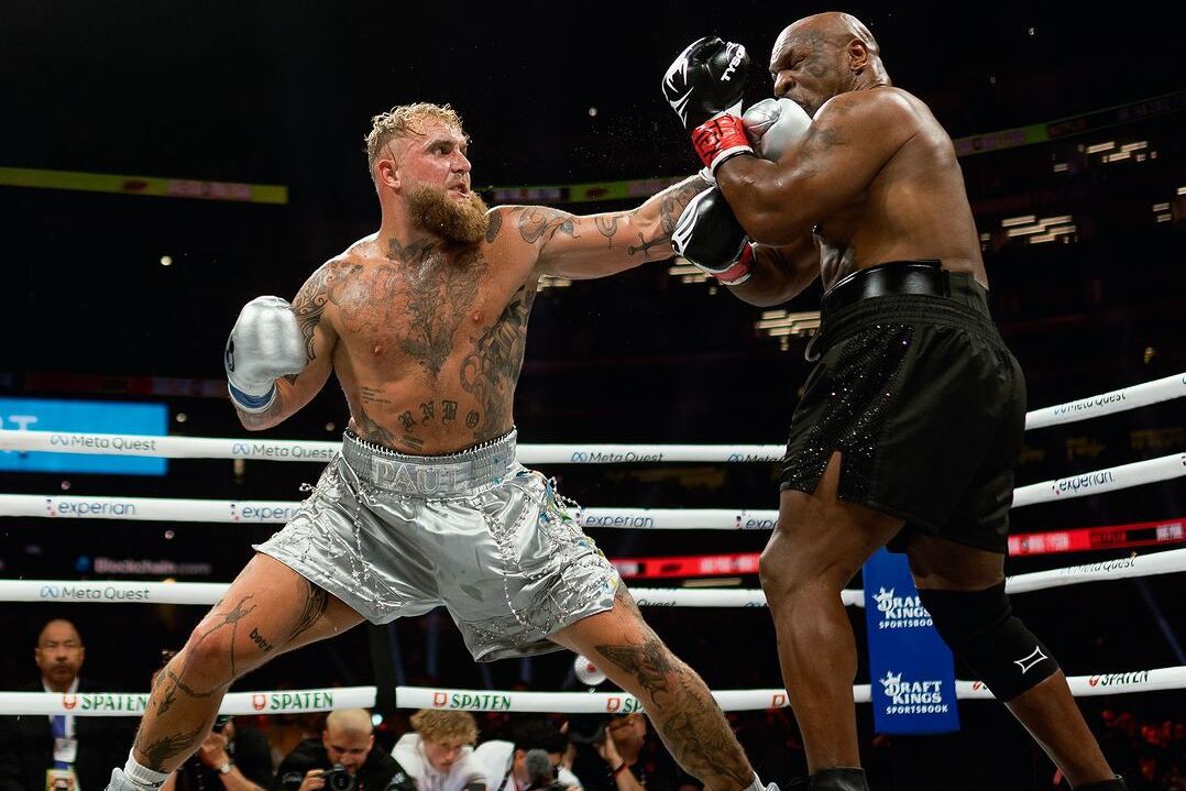 Mike Tyson perdeu para Jake Paul por pontos
