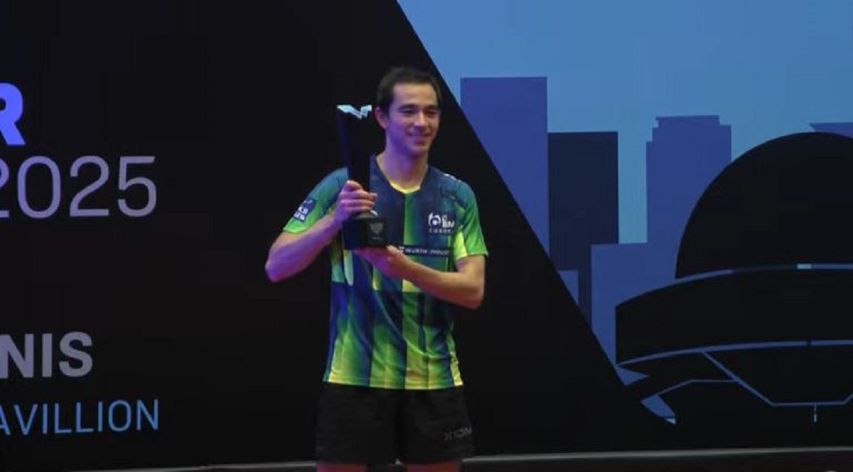 Calderano é o único atleta de fora da Ásia no top 5 do mundo