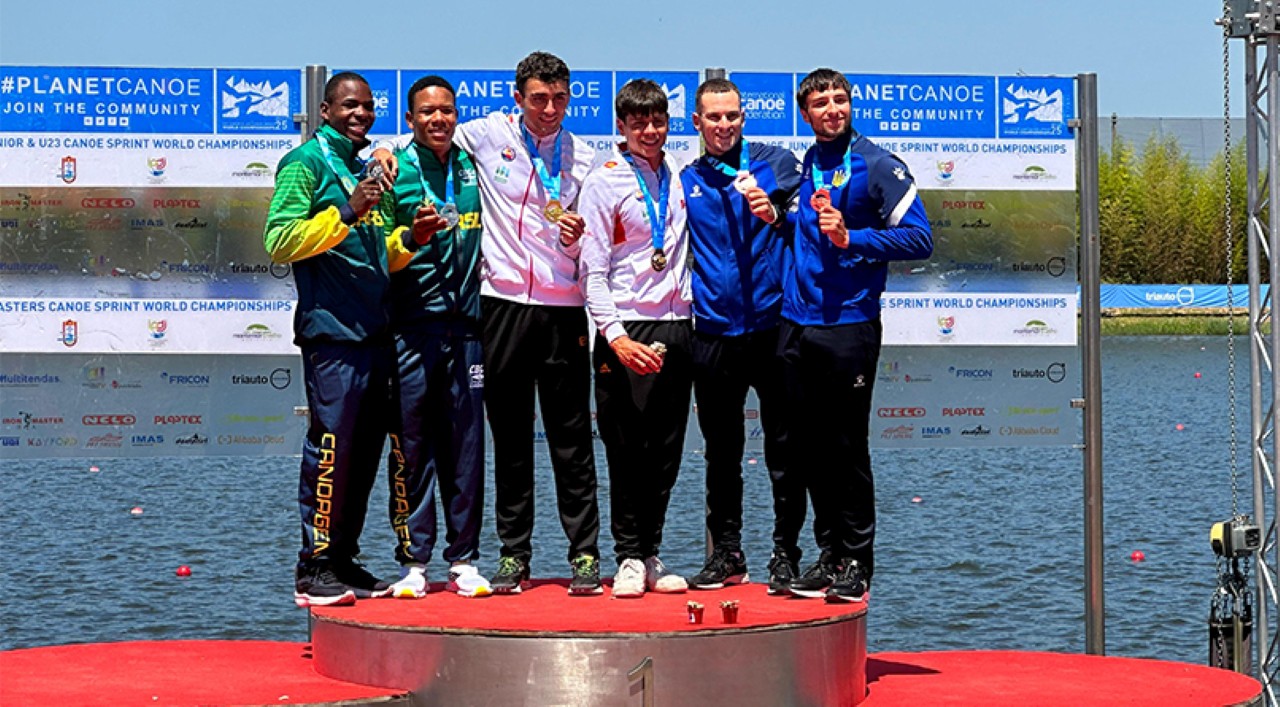 Final Mundial de Canoagem velocidade sub-23