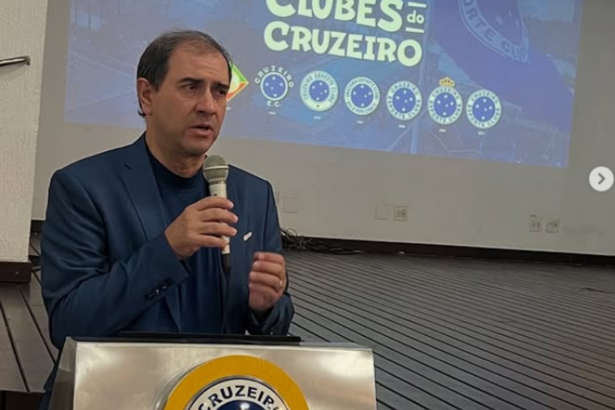 Gustavo Braga assessor especial da presidência do Cruzeiro Associações