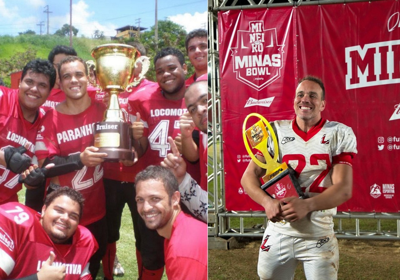 Thiago Paranhos  running back do Locomotiva FA