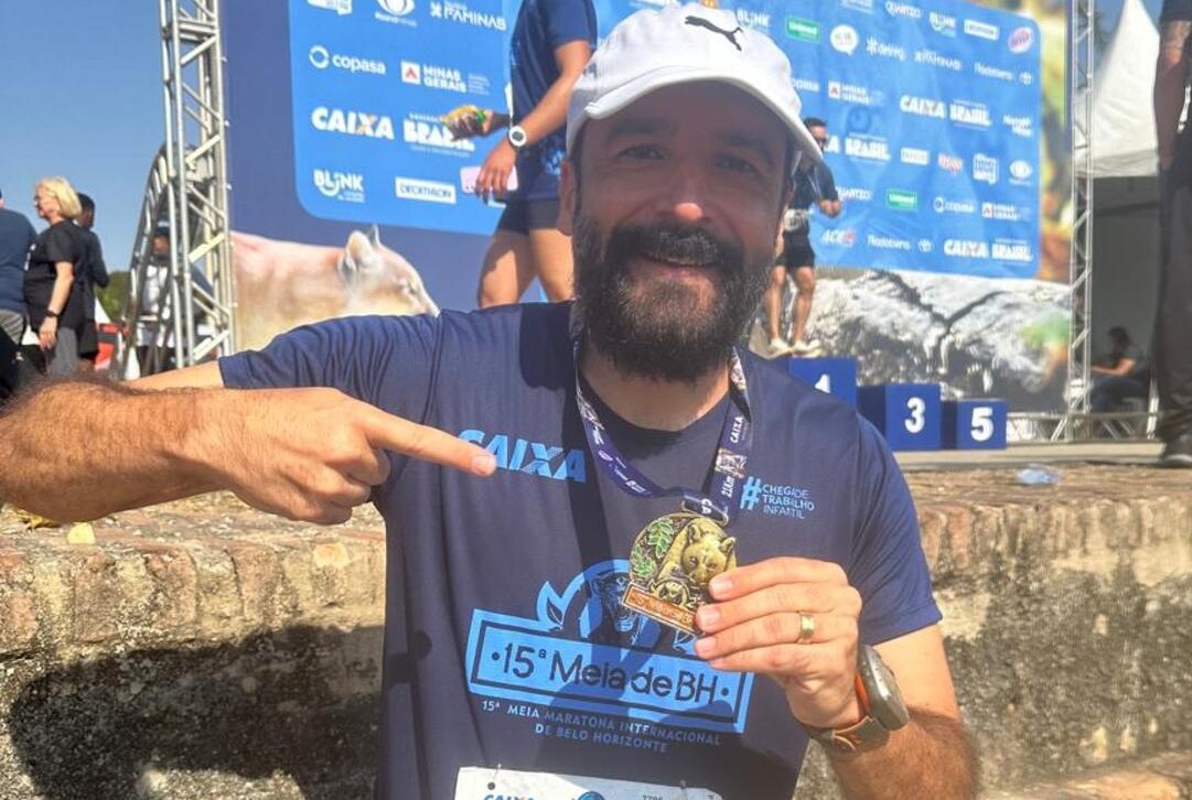 Henrique Versiani tem 52 anos e corre há 24