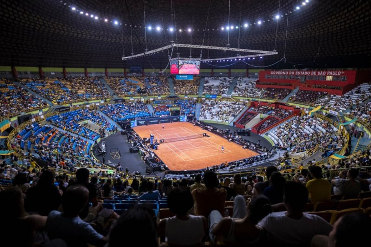 Ginásio do Ibirapuera, em São Paulo, recebe eventos esportivos variados
