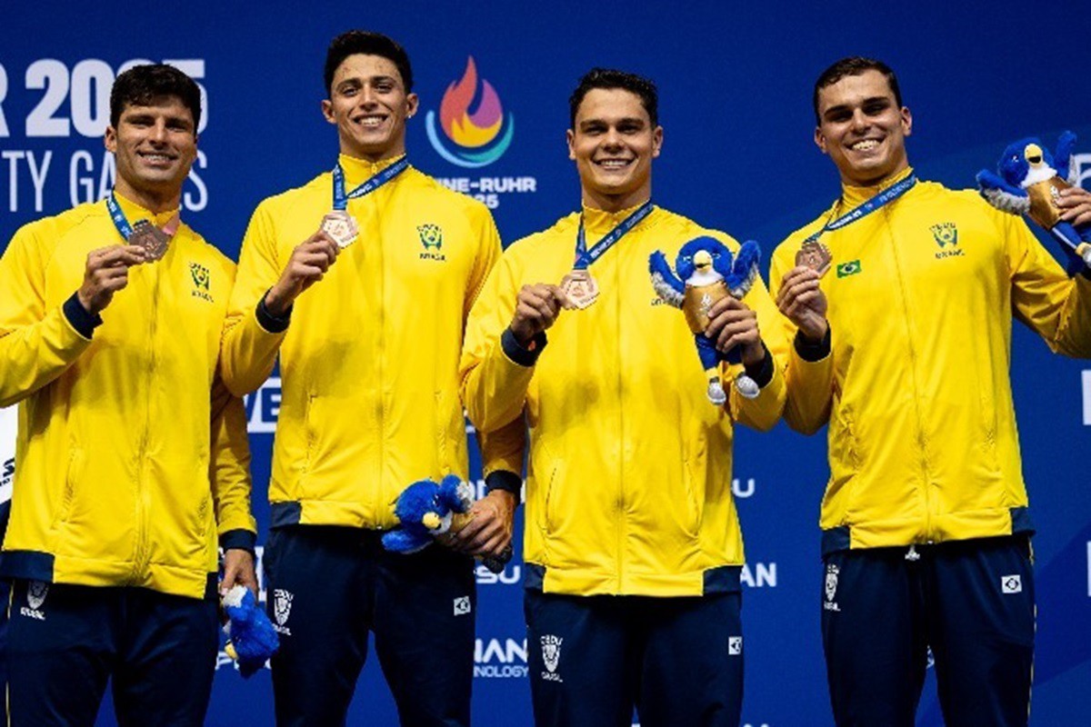 Brasil fez bonito nos Jogos Mundiais Universitários 2025
