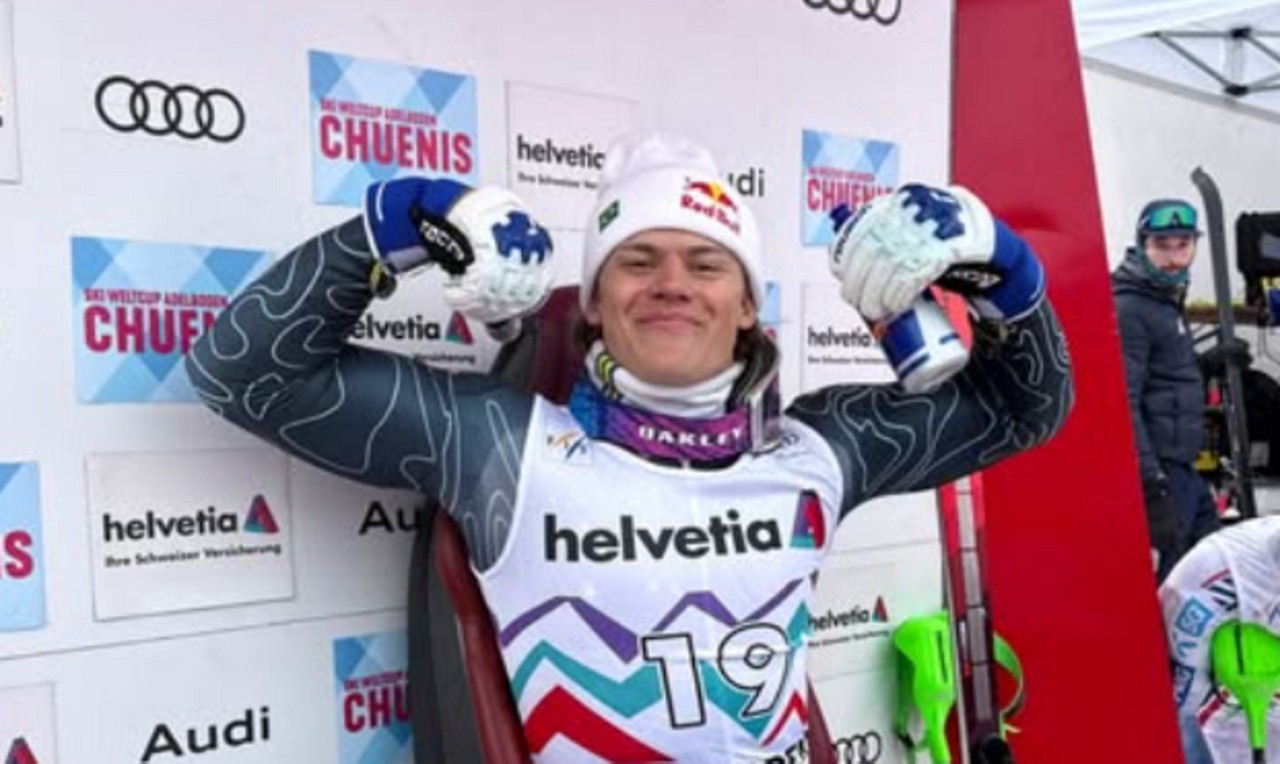 Lucas Braathen é considerado uma das grandes revelações do esqui mundial