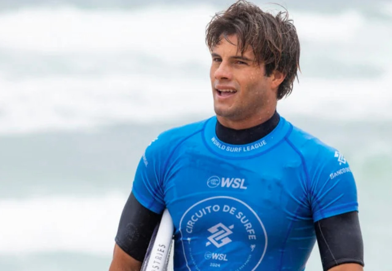 O catarinense Mateus Herdy confirmou neste domingo (27) todo o potencial que carrega desde cedo no surfe brasileiro