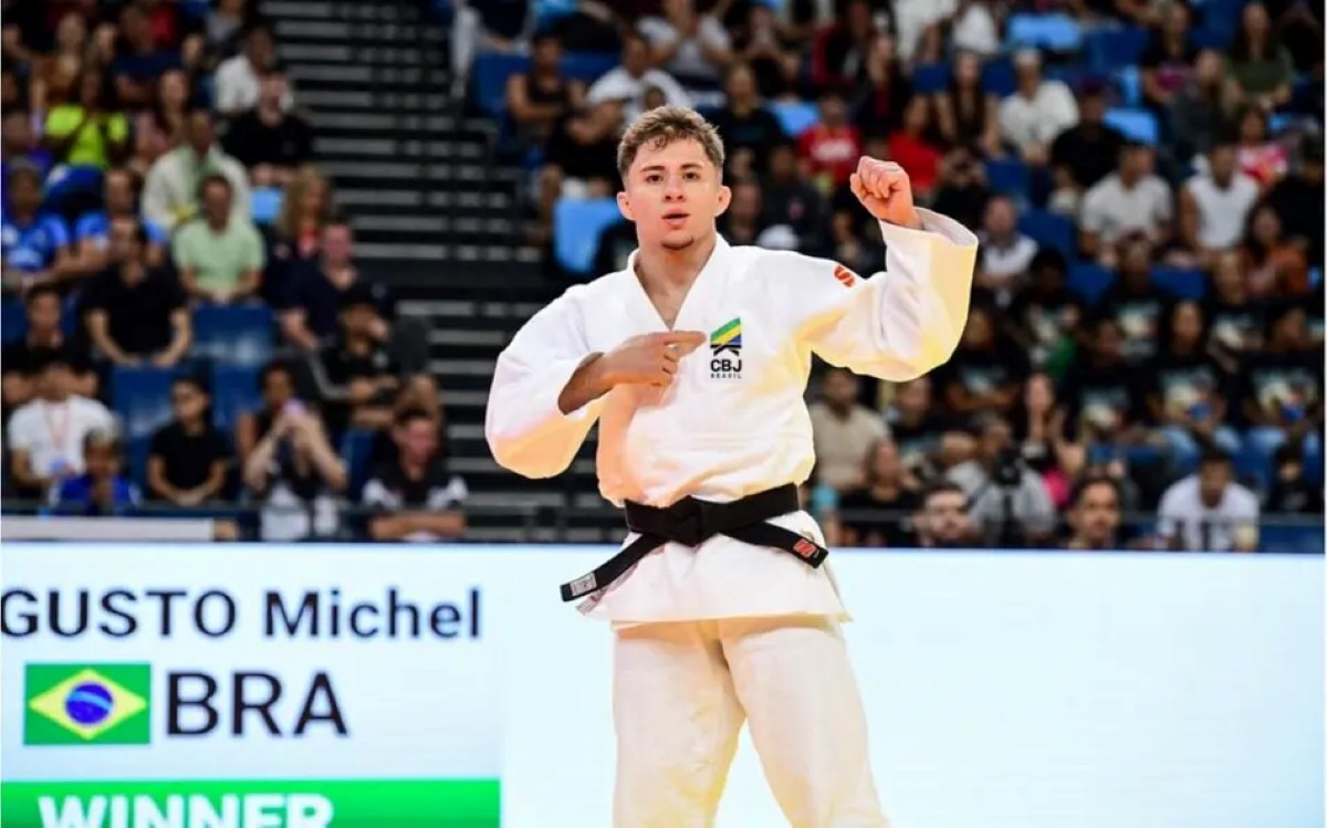 Michel Augusto foi cabeça de chave no Mundial