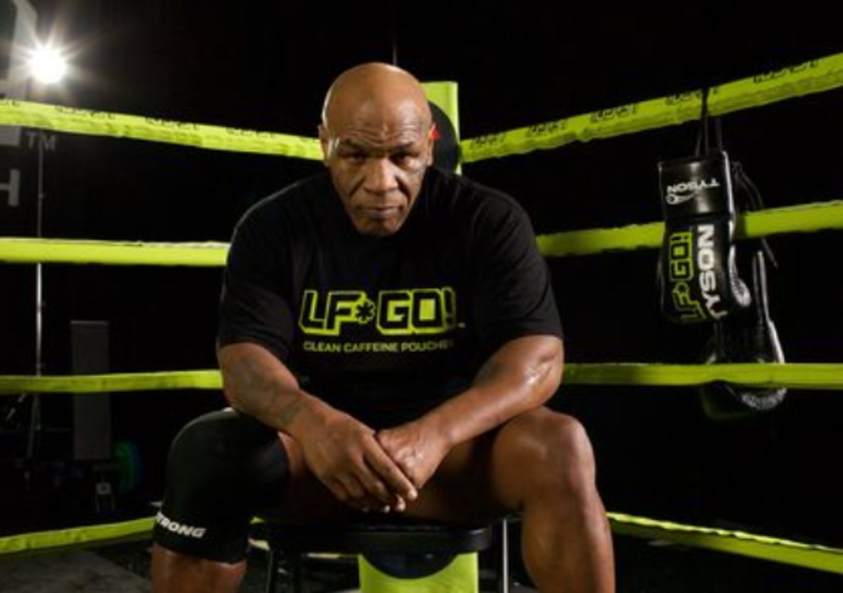 A lenda do boxe Mike Tyson, de 58 anos