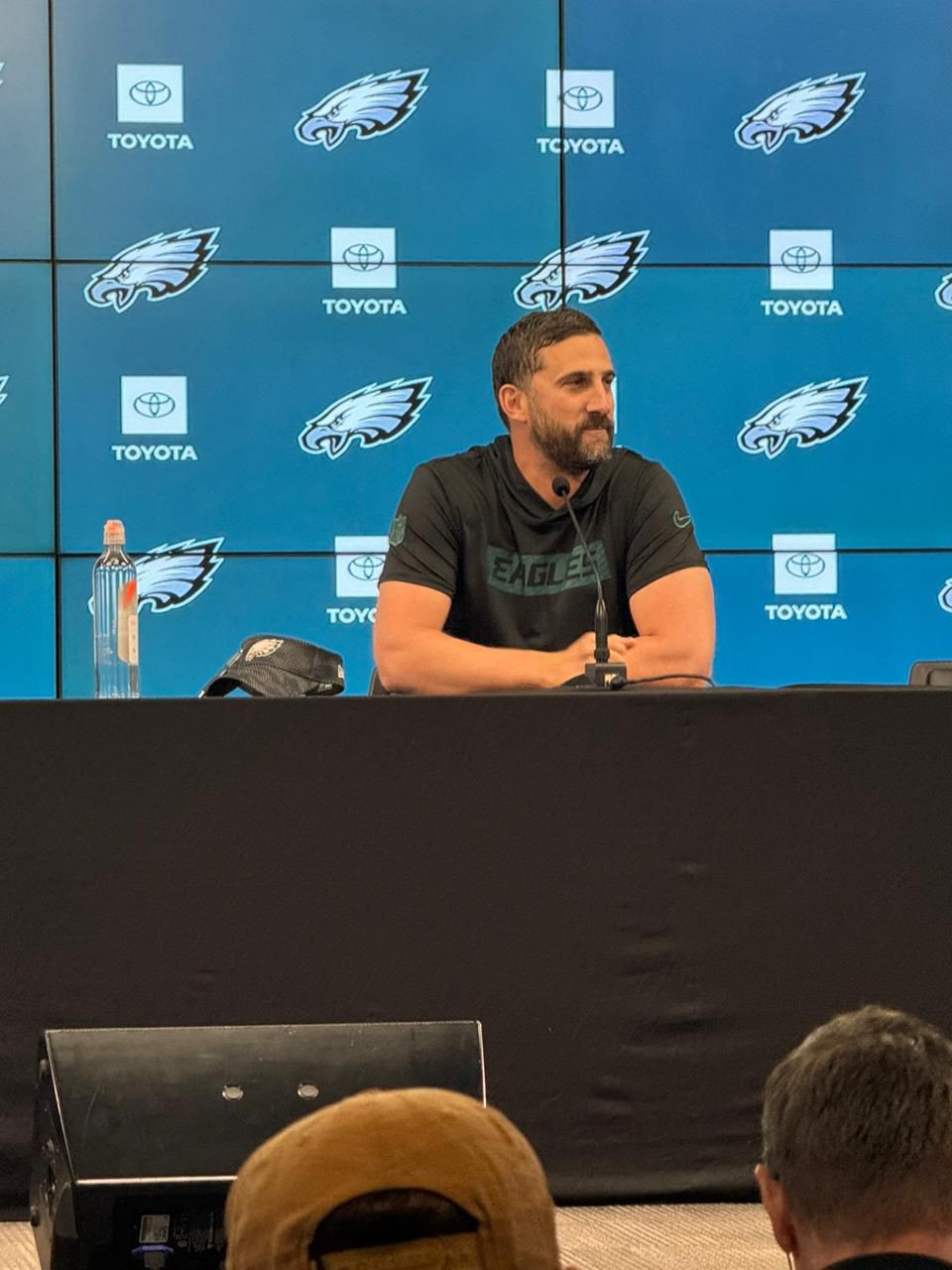 Nick Sarianni, técnico do Philadelphia Eagles
