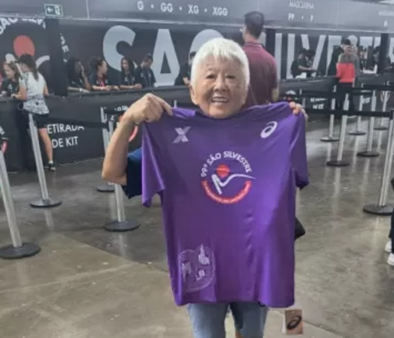 Rosa Kazuko Ito é uma das participantes da São Silvestre que acontece em São Paulo no próximo dia 31