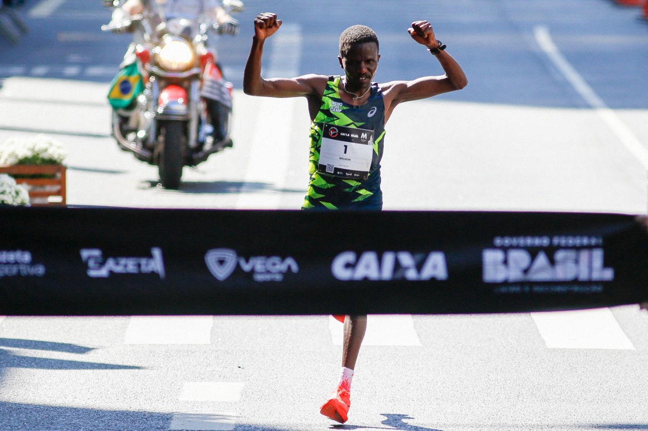 Queniano Wilson Kiprono Too foi o campeão da São Silvestre 2024, no naipe masculino