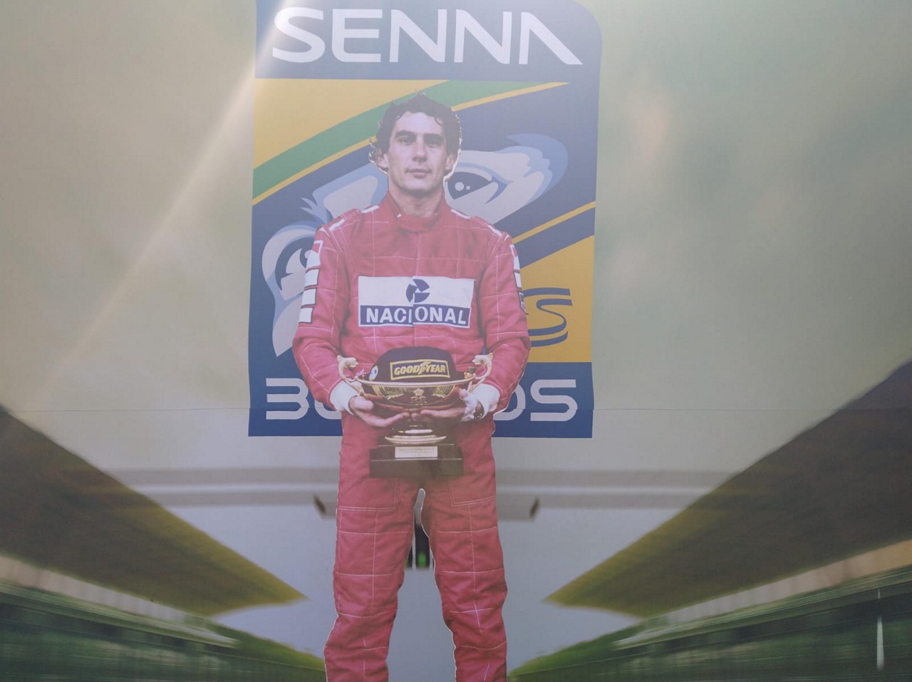 Senna também é lembrado pelos fãs do automobilismo em BH