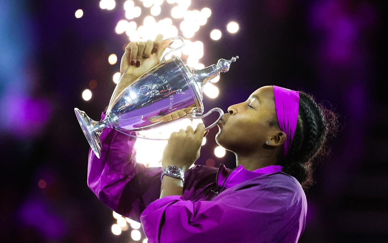 Coco Gauff, do tênis, teve resultado comercial 203% maior que a média das publicidades de sua patrocinadora (Foto: Fayez Nureldine / AFP)