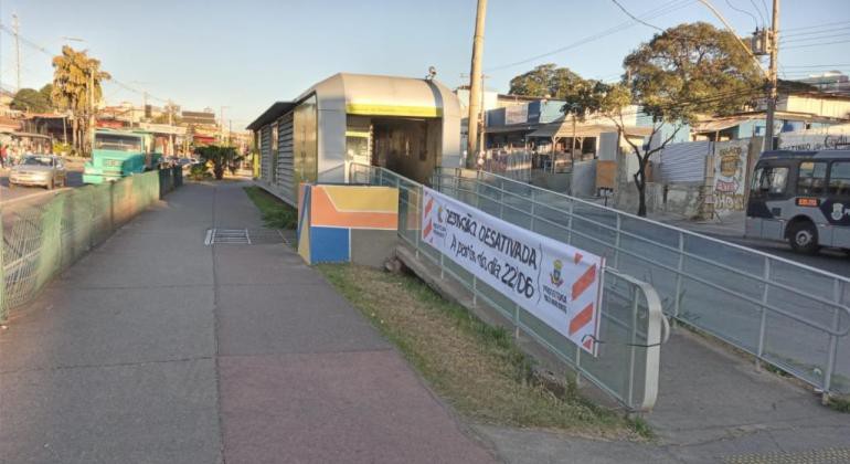 Estação Quadras do Vilarinho será interditada a partir deste sábado, no sentido Centro