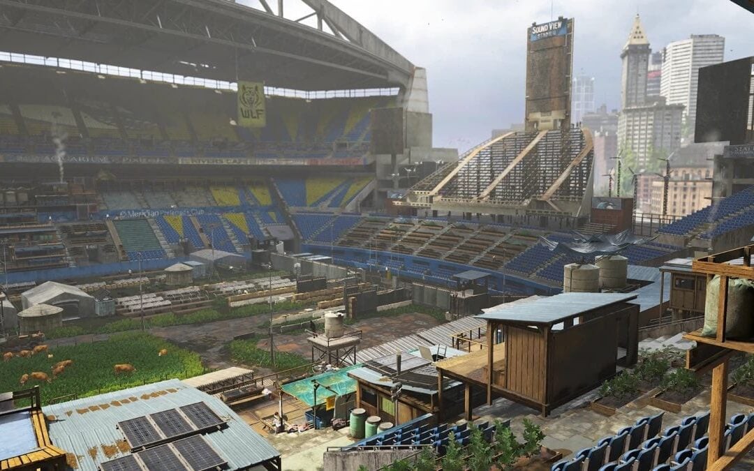 Estádio SoundView tem diversas referências com o Lumen Field de The Last of Us (Foto: Reprodução)