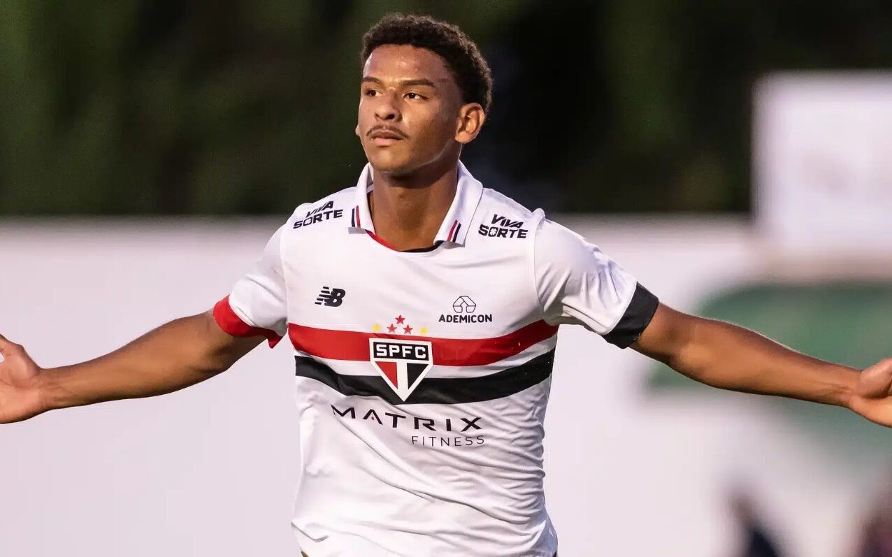 Hugo estava chamando atenção do profissional (Foto: Guilherme Veiga / São Paulo FC)