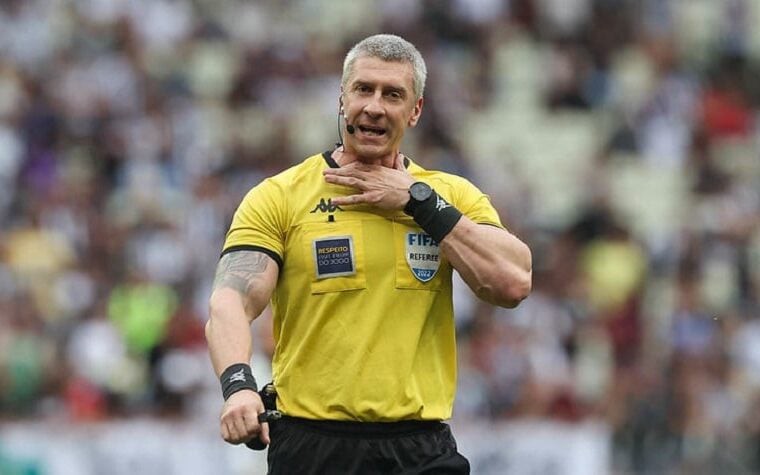 Anderson Daronco apitou o jogo entre Corinthians e Vasco (Foto: Cesar Greco/Palmeiras)