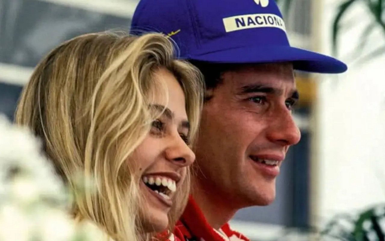 Adriane Galisteu e Ayrton Senna (Foto: Reprodução/Instagram)