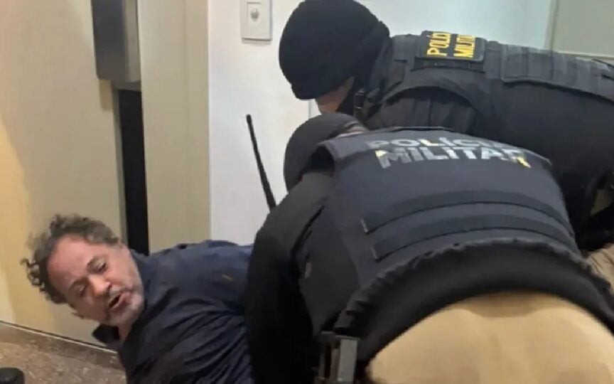 Samir Haidar, ex-Athletico, foi preso em flagrante pela Polícia Militar (M-PR). Foto: Reprodução/Redes Sociais