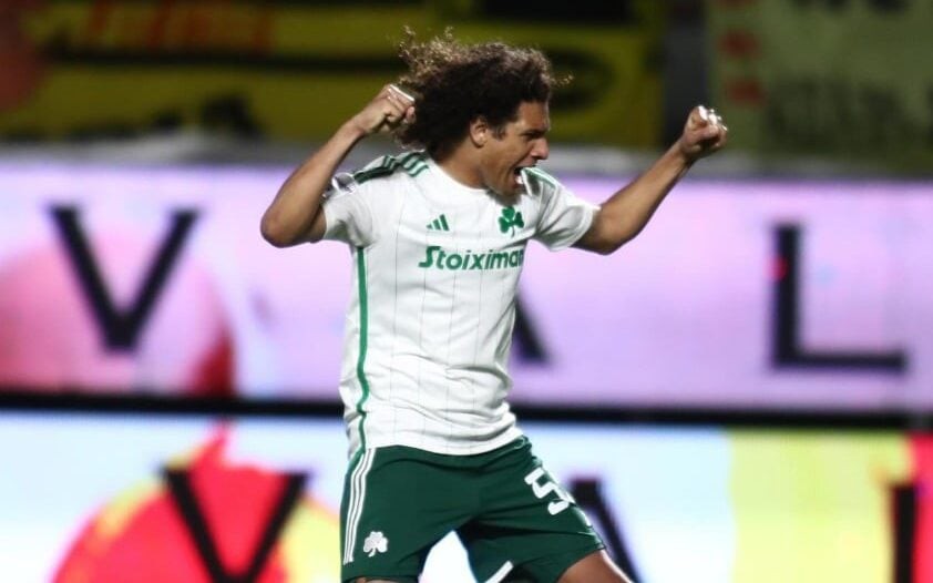 Willian Arão em ação pelo Panathinaikos, da Grécia (Foto: Reprodução/Instagram)