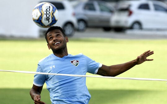 Mateus Gonçalves fez oito partidas pelo Fluminense em 2019. Foto: Mailson Santana/Fluminense FC